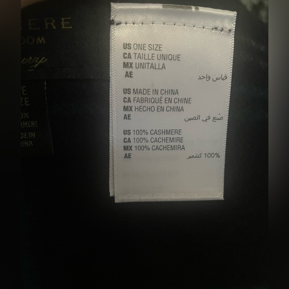 NWT Club Room Mens Plaid Cashmere Scarf - Picture 4 of 10